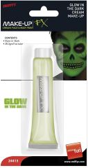 Maquillage - Crème à l'eau en tube luminescent / Phosphorescent