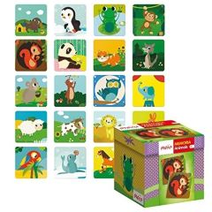 LUD58051 - Jeu de société - Mémo animaux