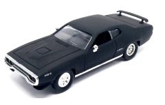 LDC94218MBK - Voiture de 1971 couleur noir matt - PLYMOUTH GTX