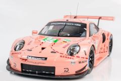IXO-LEGT12003 - Voiture des 24h du Mans 2018 pilotée par Michael CHRISTENSEN - PORSCHE 911 RSR PINK PIG #92