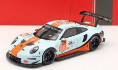 IXO-LEGT18008B - Voiture des 24 Heures du Mans 2018 - PORSCHE 911 RSR N°86 Team GULF Racing