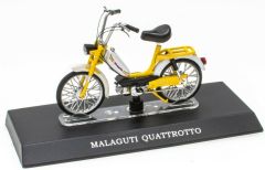 MAGMOT016 - 2 roues motorisé MALAGUTTI Quattrotto de 1978 de couleur jaune et blanc