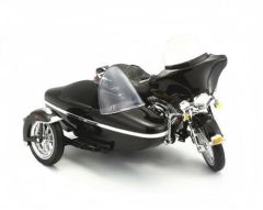 MST764-1998 - Moto side-car de 1998 noire - HARLEY DAVIDSON  FLHT Electra Glide