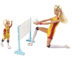 MATFRL33 - Jouet poupée – BARBIE ET Chelsea Volleyball