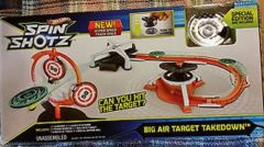 MATY0099 - Jeu MATTEL cible de haut vol HOTWHELLS spin shotz