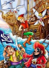 MAX6000101 - Puzzle du dessin animé PETER PAN Contient:600 Pièces  48.5x33.5cm