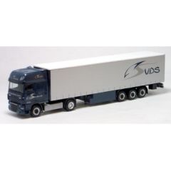 HERVDS - Camion avec semi tautliner DAF 105 XF VDS