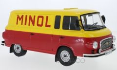 MODMCG18210 - Utilitaire de 1970 couleur Rouge et jaune – BARKAS B 1000 MINOL