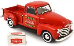 MCITY478104 - Coca Cola pick-up rouge CHEVROLET Chevy 1953