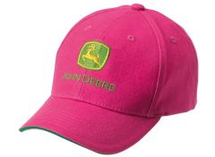 MCJ099399050 - Casquette de couleur rose pour enfant JOHN DEERE