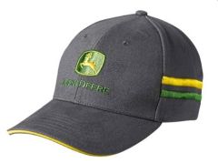 MCJ099399085 - Casquette de couleur grise avec broderie jaune et verte JOHN DEERE