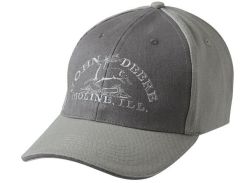 MCJ099399089 - Casquette de couleur grise Moline JOHN DEERE