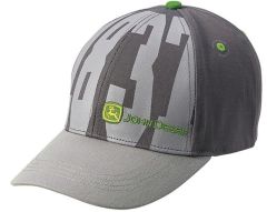 MCJ099399105 - Casquette 1837 de couleur grise JOHN DEERE