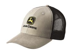 MCJ099399109 - Casquette de couleurs grise et noire JOHN DEERE
