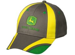 MCJ099399138 - Casquette de couleur grise , jaune et vert JOHN DEERE