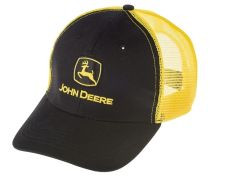 MCJ099399152 - Casquette de couleur noire et jaune John deere
