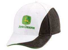 MCJ099399157 - Casquette de couleurs Blanche et Noire JOHN DEERE