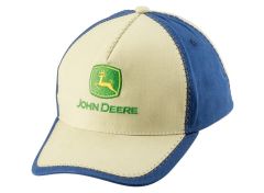 MCJ099399158 - Casquette de couleurs Bleu et beige JOHN DEERE