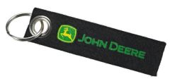 MCJ099749000 - Porte clés en tissu John Deere de couleur Noir et Vert