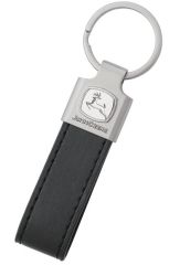 MCJ099756001 - Porte Clés en cuir Noir John Deere