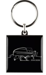 MCJ099768LSB - Porte clés en métal avec Presse John deere