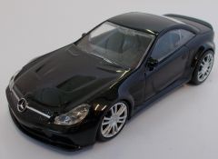 MDM53124H - Voiture coupé sportif MERCEDES SL65 AMG de couleur noire