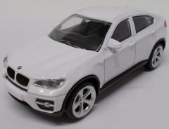 MDM53195J - Voiture 4x4 BMW X6 de couleur blanc