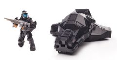 MEGACNJ43 - Grenade transformatrice de couleur Noir HALO avec personnage - 22 Pièces