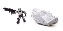 MEGACNJ45 - Grenade transformatrice de couleur blanche HALO avec personnage - 22 Pièces