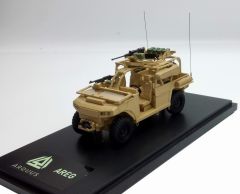 MFT48621S - Véhicule militaire leger des forces spéciales AREG VLFS de couleur sable modèle en résine