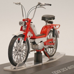 MAGMOT050 - 2 roues motorisé DEMM Dick-Matic de 1972 de couleur rouge et blanc