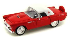 MMX733312RD - Voiture cabriolet FORD Thunderbird Hard Top 1956 rouge