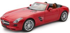 MNC100039030 - Voiture cabriolet MERCEDES SLS AMG Roadster de 2011 couleur rouge