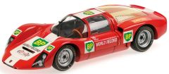 MNC100676100 - Voiture de courses PORSCHE 906E BP World Record Runs Monza de 1967