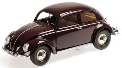 MNC107054002 - Voiture berline VOLKSWAGEN beetle 1200 de 1949 couleur bordeau