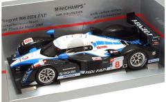 MNC150081208 - Voiture de courses PEUGEOT 908 HDI FAP 5th Place Le Mans 2008 équipage Lamy-Sarazzinn-Wurz