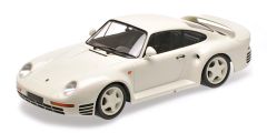 MNC155066202 - Voiture sportive PORSCHE 959 de 1987 couleur blanche