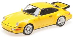 MNC155069100 - Voiture sportive PORSCHE 911 Turbo de 1990 de couleur jaune