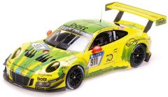MNC155186911 - Voiture des 24h de Nurburgring de 2018 PORSCHE 911 GT3 R Mantey Racing n°911  équipage Estre-Dumas-Vanthoor-Bamber