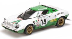 MNC155751714 - Voiture du rallye de Monté-Carlo de 1975 LANCIA Stratos n°14 équipage S.Munari-M.Mannucci