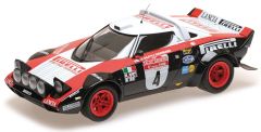 MNC155781704 - Voiture du rallye de San Remo de 1978 LANCIA Stratos marquage Pirelli n°4 équipage M.Alen-I.Kivimaki