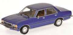 MNC400044002 - Voiture berline OPEL Rekord de 1975 couleur bleue
