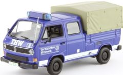 MNC400055290 - Utilitaire d'intervention de la THW VOLKSWAGEN T3 Doka de 1983 avec bâche