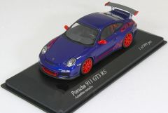 MNC403069105 - Voiture sportive PORSCHE 911 GT3 RS de 2010 couleur blue