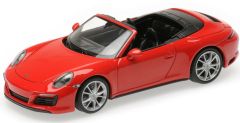MNC410067230 - Voiture cabriolet sportif PORSCHE 911 Carrera 4 de 2016 de couleur rouge