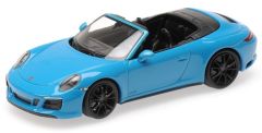 MNC410067332 - Voiture cabriolet sportif PORSCHE 911 Carrera 4GTS de 2016 de couleur bleu