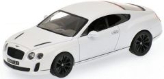 MNC519431390 - Voiture de la série Top Gear BENTLEY Continental Supersport de 2009 couleur blanche figurine incluse