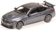 MNC870027104 - Voiture sportive BMW M4 GTS de 2016 de couleur gris mat métallisé à jantes grises