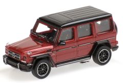 MNC870037004 - Voiture 4x4 MERCEDES AMG G65 de 2015 de couleur rouge métallisé