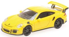 MNC870063222 - Voiture sportive PORSCHE 911 GT3RS de 2015 de couleur jaune